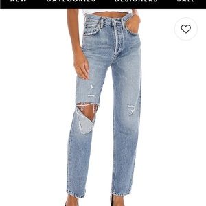 Agolde 90’s pinch waist (lineup color)